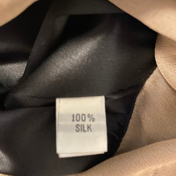 😍 DESIGNER DONALD DEAL DESIGNER DRESS BLACK VELVET & SILK 8 😍 - Picture 10 of 11